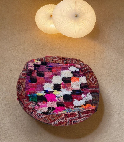 moroccan pouf