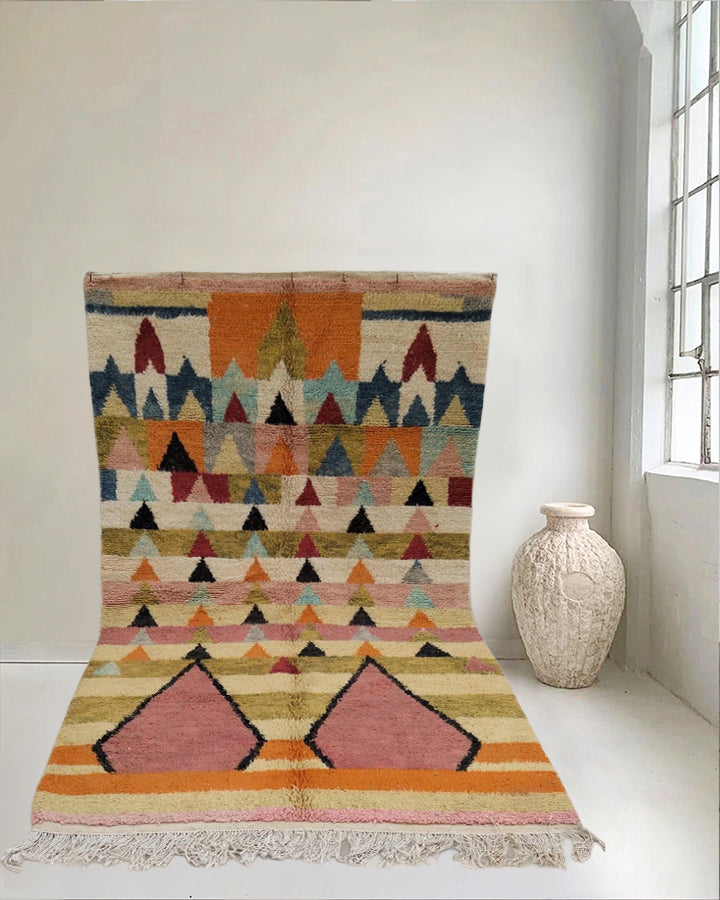 Ayla Moroccan Rug – Handwoven Wool | Jabashi Rugs